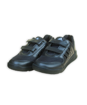 ADIDAS BLACK SCHOOL SHOES 