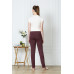 VAN HEUSEN WOMEN LOUNGE PANTS BURGUNDY