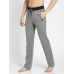 JOCKEY Grey melange & Black Sports Track Pant