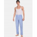 US POLO Men Light Blue Chambray Lounge Pants