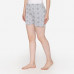 VAMI PRINTED SHORTS GREY