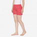 VAMI PRINTED SHORTS RED