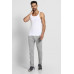 VAN HEUSEN SQUARE CUT VEST WHITE PACK OF 2