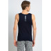 VAN HEUSEN GRAPHIC SPORTS TANK TOP NAVY (PACK OF 2)