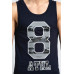 VAN HEUSEN GRAPHIC SPORTS TANK TOP NAVY (PACK OF 2)