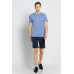  VAN HEUSEN BLUE MELANGE SHORTS 