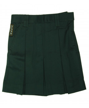 DPPS B.GREEN SKIRT PLAIN