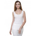 Bodycare  Women Top Round Neck Sleeveless Ayaki White 