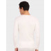 NEVA VELVETI MEN THERMAL TOP WITH SLEEVES WHITE